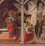 Fra Filippo Lippi The Annunciation oil